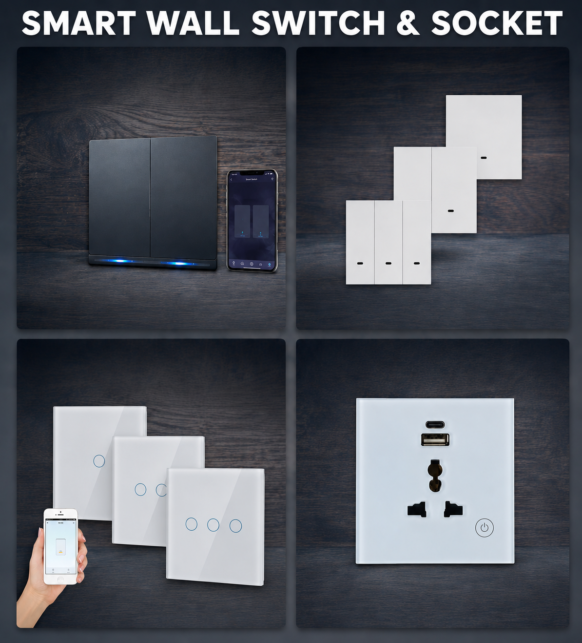 Smart Wall Switches & Sockets