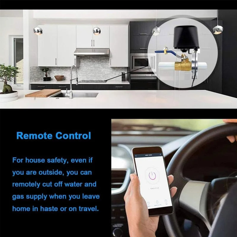 Switchora Smart Wi-fi High Pressure Smart Gas Valve / Water Valve Controller Switch