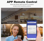 Smart Wi-Fi Double Push Button Wall Switch