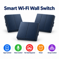Smart Wi-Fi Double Push Button Wall Switch