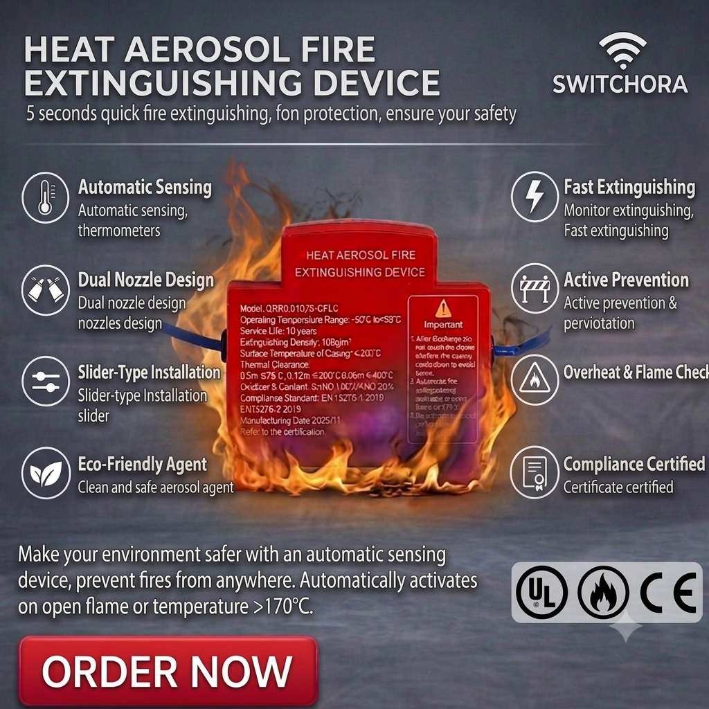 Automatic Fire Extinguisher LV Distribution Box | Fire Breaker