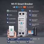 Smart WI-FI Breaker 1P 63A DIN Rail