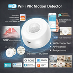 Smart Wi-fi 360 Degree PIR Human Body Sensor