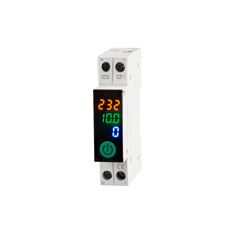 Switchora Smart Wi-fi Breaker 1P 63A – Unit Lock, Digital Screen (Slim)