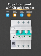 Smart Wi-Fi Circuit Breaker MCB 3 Phase 63A DIN Rail