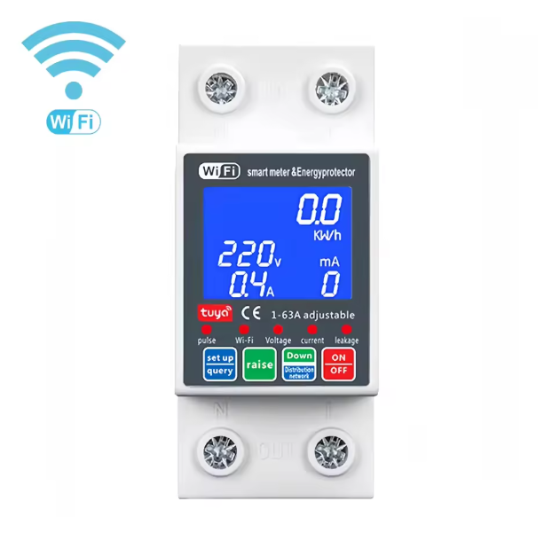 Smart Wi-fi 63A (Unit Lock) PC Digital Display