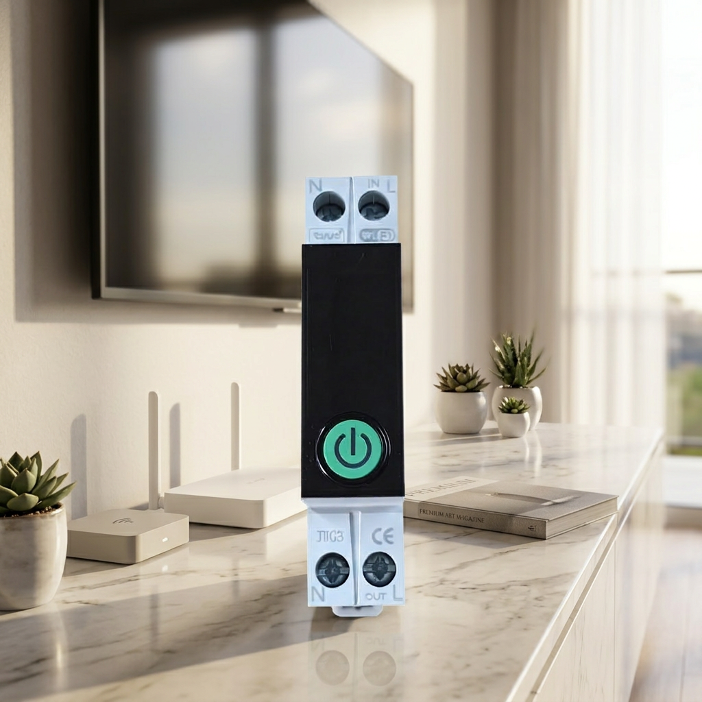 Switchora Smart Wi-fi Breaker 1P 63A – Unit Lock, Digital Screen (Slim)