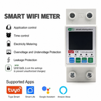 Switchora Smart Wi-fi Protector Breaker 2P 63A – Unit Lock, Digital Display
