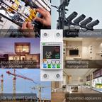 Switchora Smart Wi-fi Protector Breaker 2P 63A – Unit Lock, Digital Display
