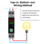 Switchora Smart Wi-fi Breaker 1P 63A – Unit Lock, Digital Screen (Slim)