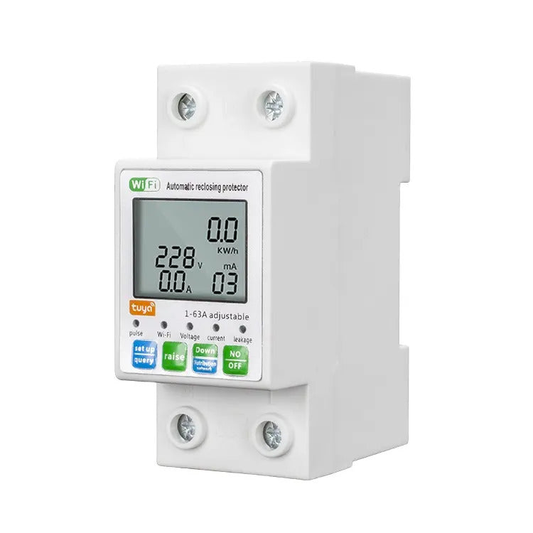 Switchora Smart Wi-fi Protector Breaker 2P 63A – Unit Lock, Digital Display