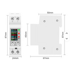 Smart Wi-Fi (Unit Lock) 1P 63A Digital Display
