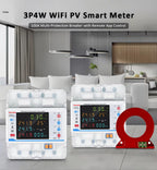 Switchora Smart WiFi Circuit Meter 4P 3 Phase 100A – Bidirectional Metering, Solar Ready, Tuya App