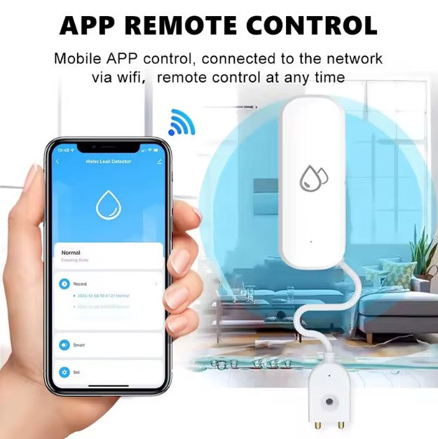 Switchora Smart Wi-fi Water Leakage Detector, Water Leak Sensor Detector