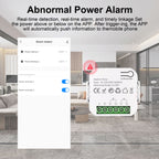 Smart Wi-fi Energy Meter Bidirectional 1 Channel Export and Import Power