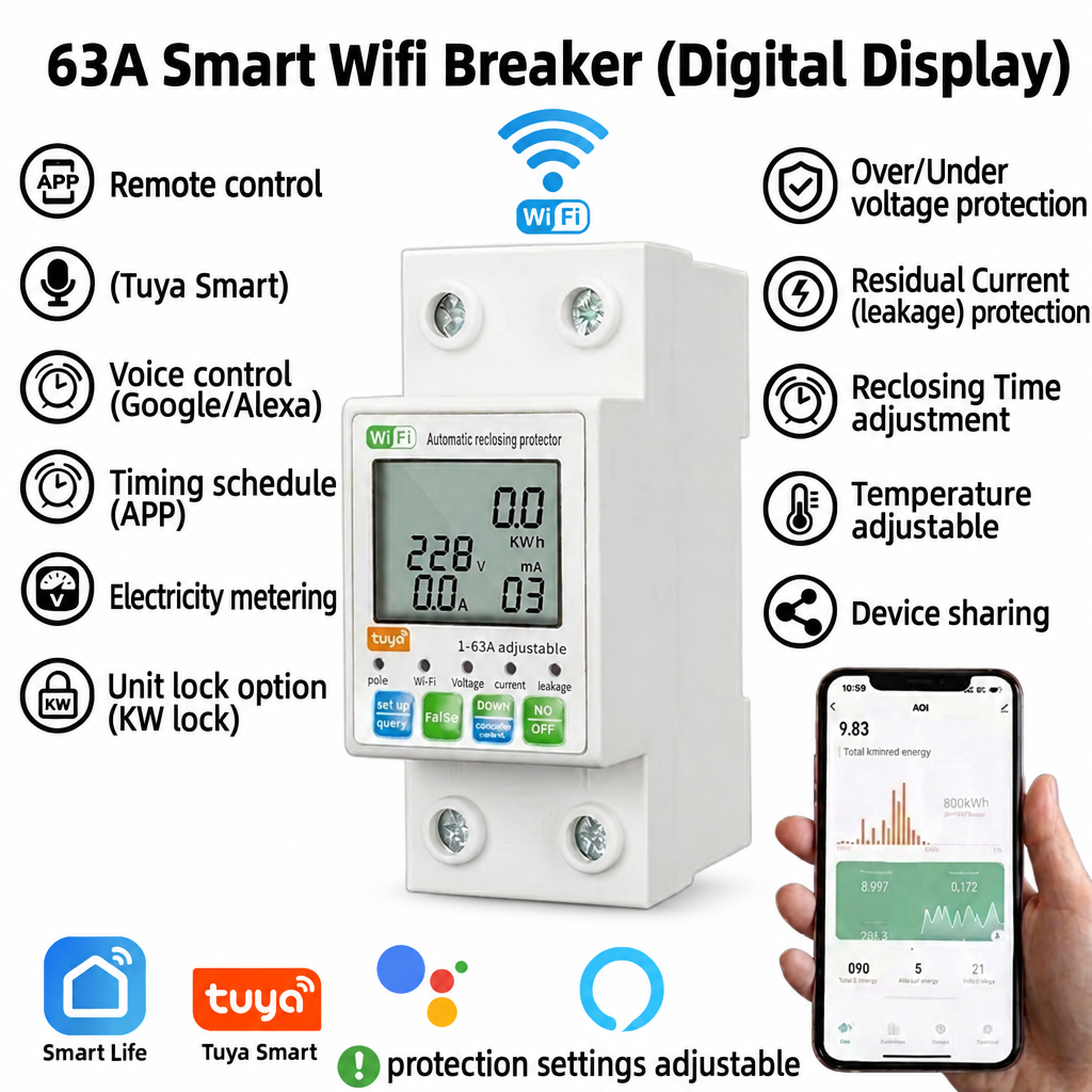 Edited product image with a white background and black text