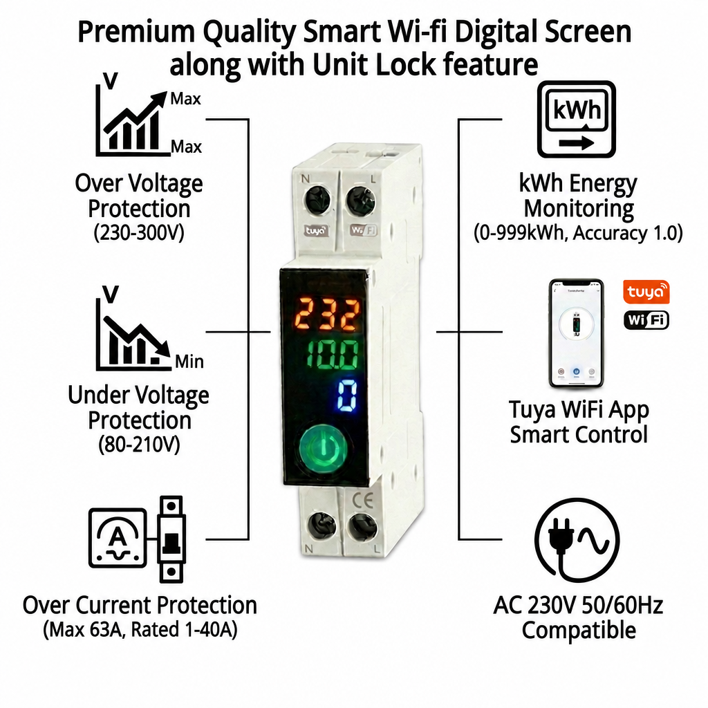 Edited product image with white background and black text