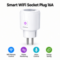 Switchora Smart Wi-fi Plug 16A 2Pin, Energy Monitoring & Plug and Play