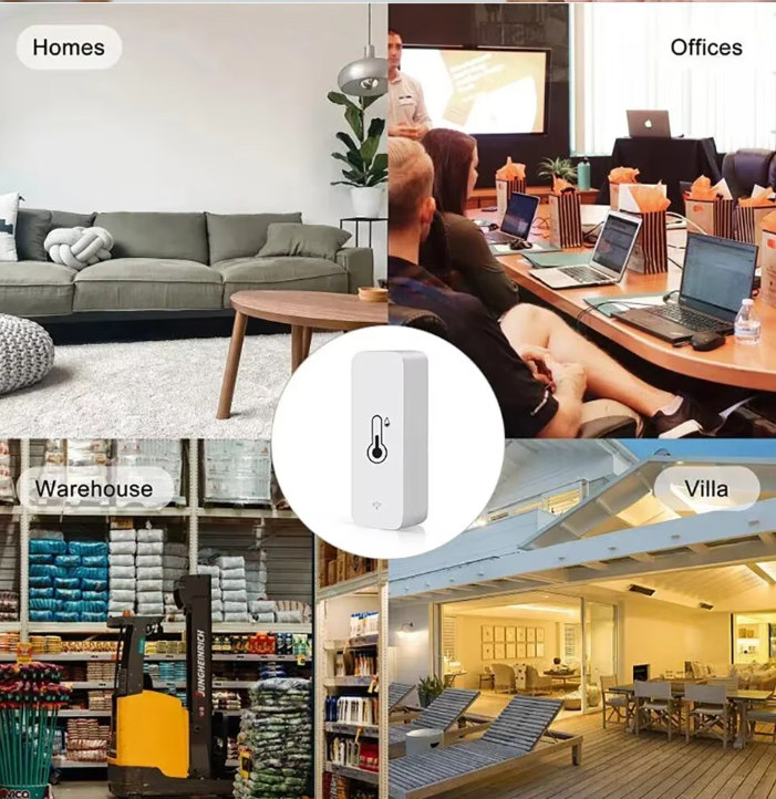 Switchora Smart Wi-fi Temperature and Humidity Sensor, Remote Monitor