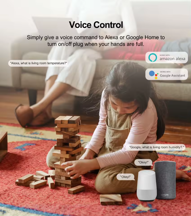 Switchora Smart Wi-fi Temperature and Humidity Sensor, Remote Monitor