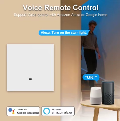 Smart Wi-fi Luxury New Style Push Button Switch