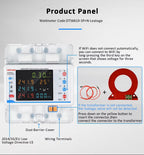 Switchora Smart WiFi Circuit Meter 4P 3 Phase 100A – Bidirectional Metering, Solar Ready, Tuya App