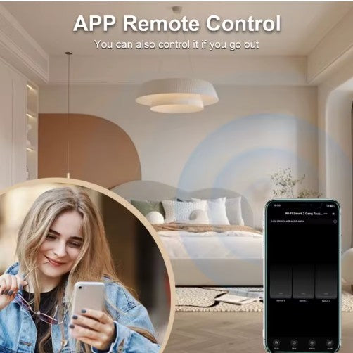 Smart Wi-fi Luxury New Style Push Button Switch