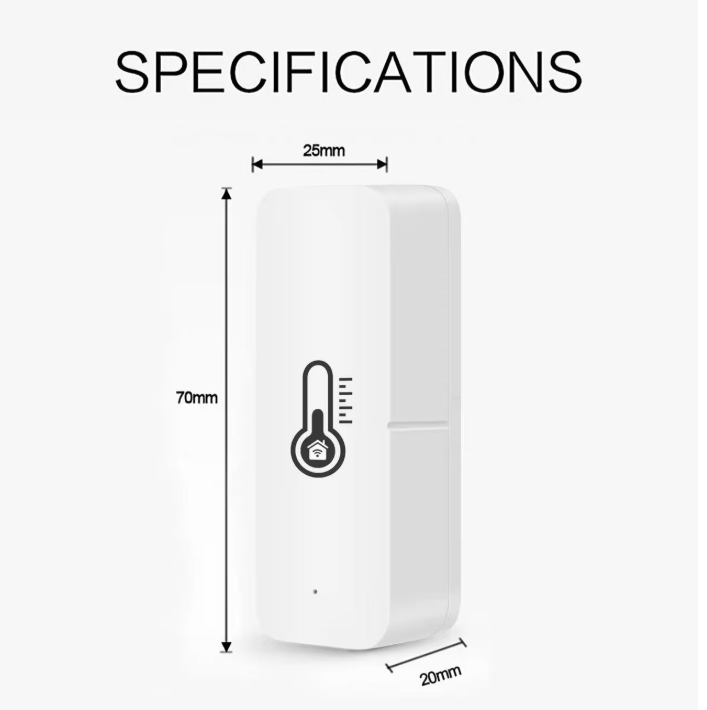 Switchora Smart Wi-fi Temperature and Humidity Sensor, Remote Monitor