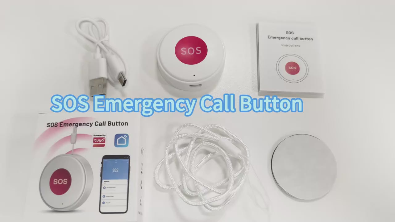 Smart WiFi SOS Emergency Button Elderly and Children