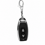 Switchora 2 Button - 2 Channal RF 433 Mhz White Remote Control for EV1527 Learning code