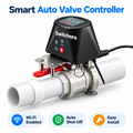 Smart valve controller on a white background