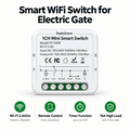 Smart Wi-fi Switch for Electric Gate / Door Lock – 220V